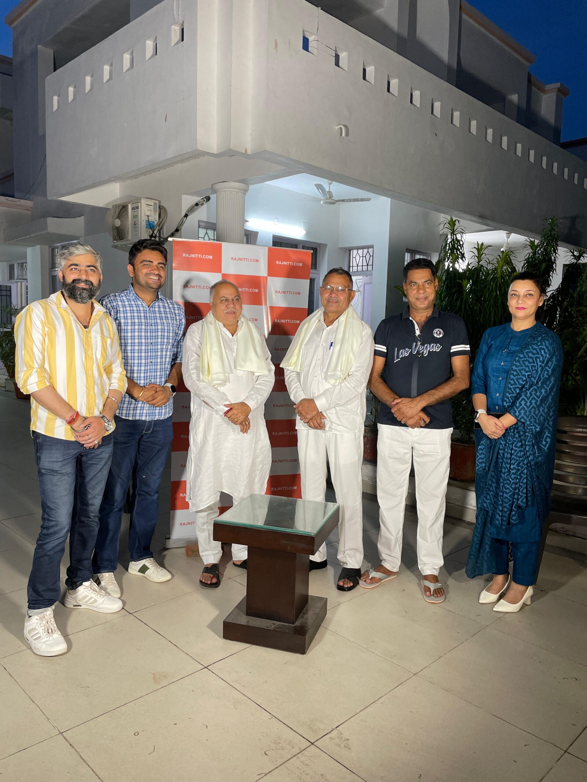 A joint consultation with Nayanpal Rawat, MLA Randhir Golan , MLA Dharampal Gonder, MLA