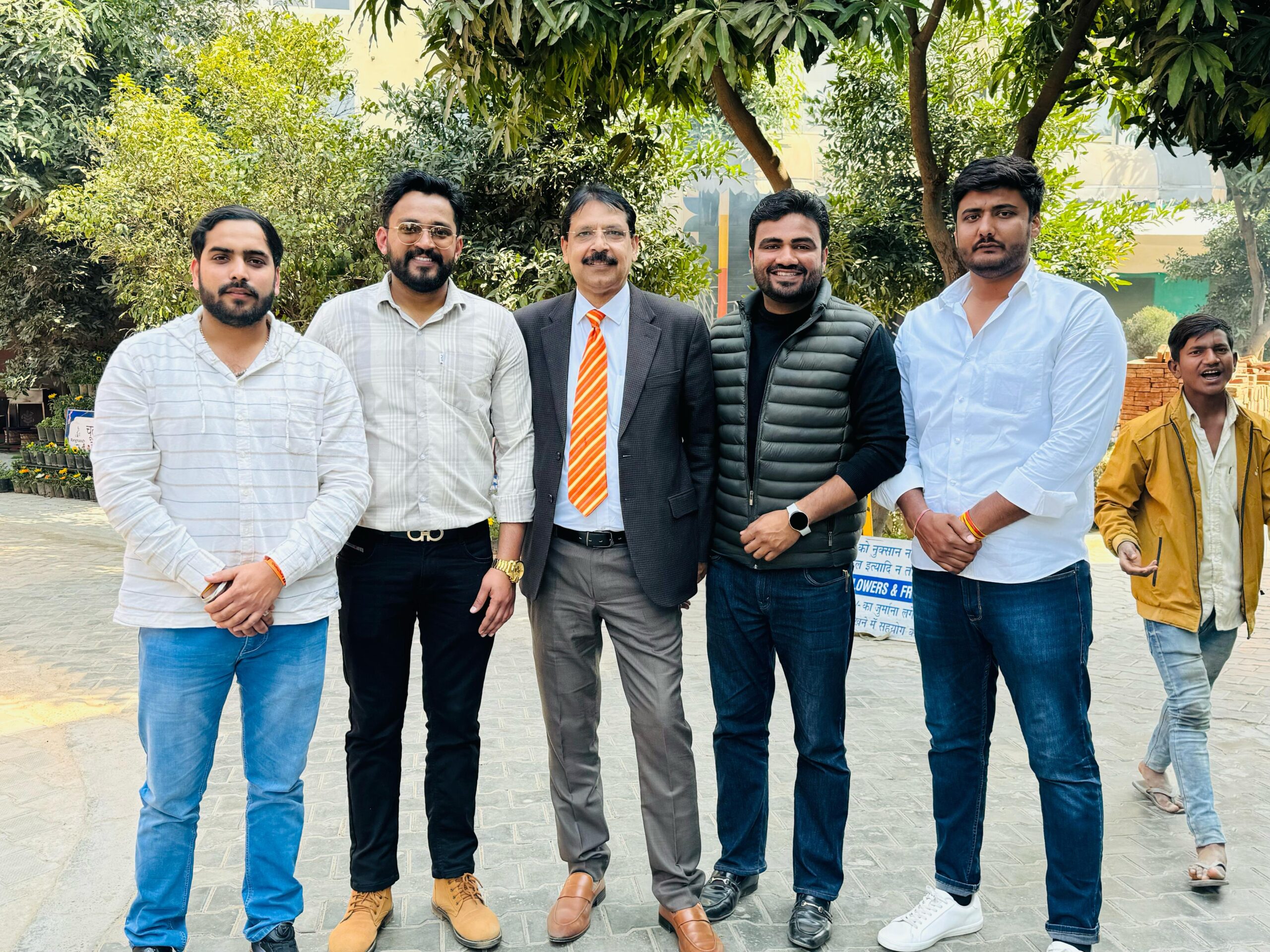 With other entrepreneurs of PR at Conferece in Raipur